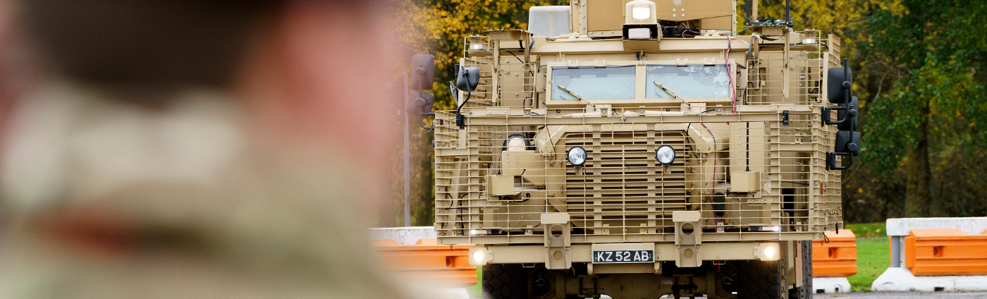 World’s first autonomous Wolfhound military vehicle demonstrated